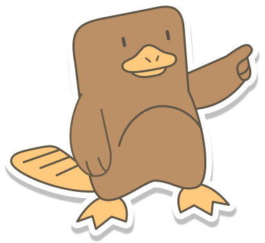 Mascote Ornitorrinco Br.ino